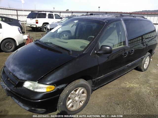 2B4GP44R8VR118124 - 1997 DODGE GRAND CARAVAN SE/SPORT BLACK photo 2