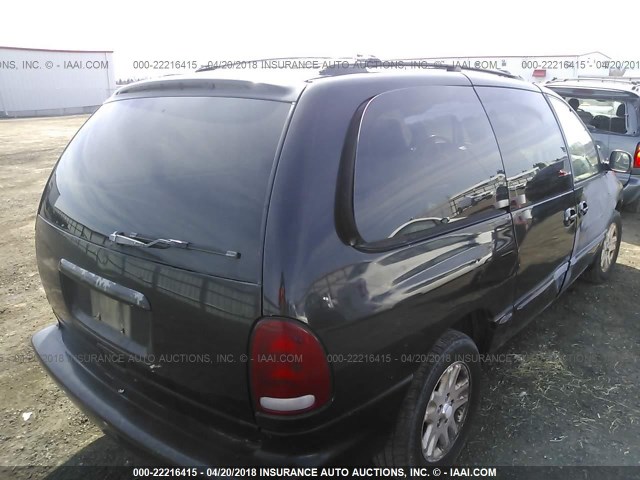 2B4GP44R8VR118124 - 1997 DODGE GRAND CARAVAN SE/SPORT BLACK photo 4