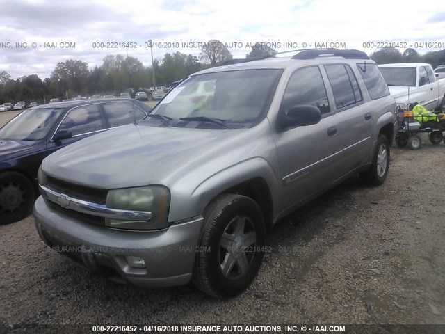 1GNES16S036159253 - 2003 CHEVROLET TRAILBLAZER EXT GRAY photo 2