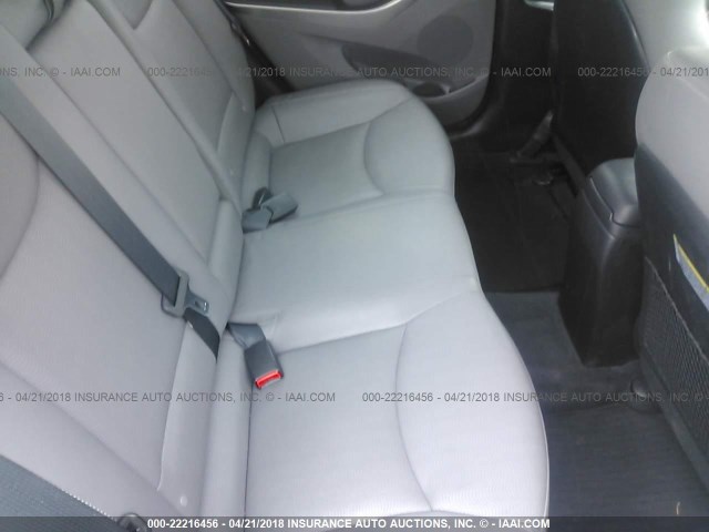 KMHDH4AE3DU783546 - 2013 HYUNDAI ELANTRA GLS/LIMITED SILVER photo 8