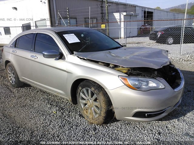 1C3CCBCG2DN737304 - 2013 CHRYSLER 200 LIMITED Champagne photo 1