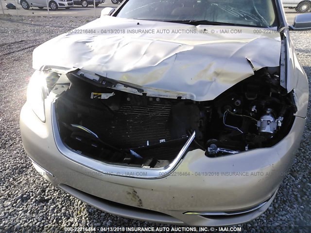 1C3CCBCG2DN737304 - 2013 CHRYSLER 200 LIMITED Champagne photo 6