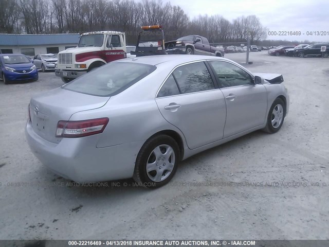 4T4BF3EK7AR022169 - 2010 TOYOTA CAMRY SE/LE/XLE 银色 照片 4