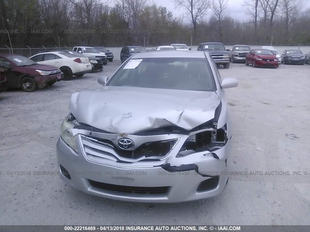 4T4BF3EK7AR022169 - 2010 TOYOTA CAMRY SE/LE/XLE 银色 照片 6