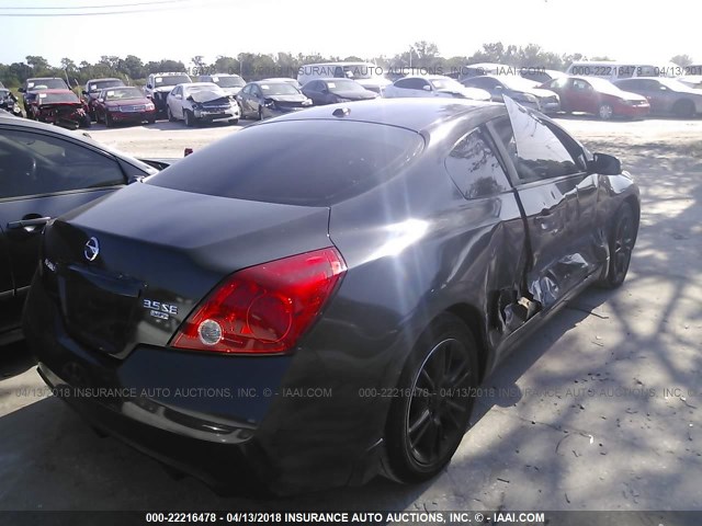 1N4BL24E88C113261 - 2008 NISSAN ALTIMA 3.5SE GRAY photo 4