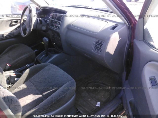 2CNBJ634336904889 - 2003 CHEVROLET TRACKER LT MAROON photo 5