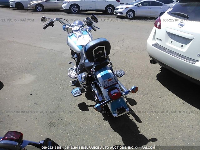 1HD1BWV37GB014091 - 2016 HARLEY-DAVIDSON FLSTC HERITAGE SOFTAIL CLASSIC Açıq mavi foto 3