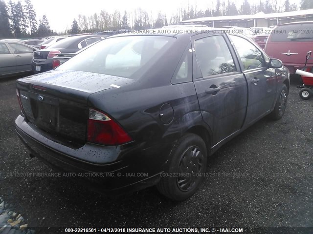 1FAFP34N27W353639 - 2007 FORD FOCUS ZX4/S/SE/SES 黑色 照片 4
