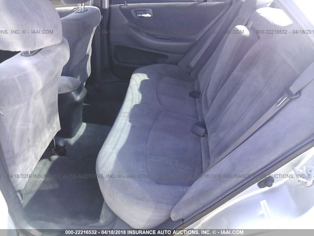 JHMCG6658YC005244 - 2000 HONDA ACCORD LX GRAY photo 8