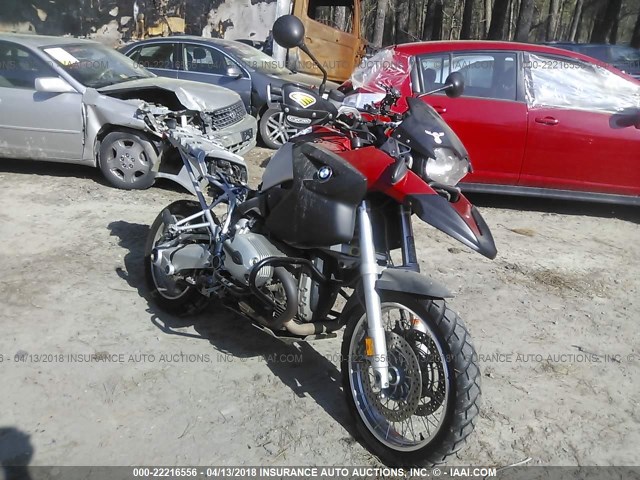 WB10317A55ZL79377 - 2005 BMW R1200 GS RED photo 1