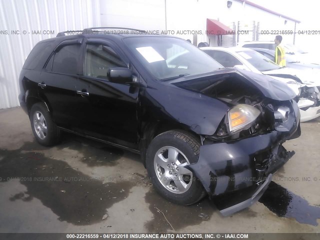 2HNYD18226H531346 - 2006 ACURA MDX BLACK photo 1