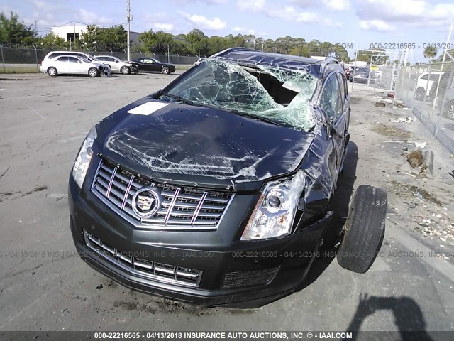 3GYFNBE39ES566713 - 2014 CADILLAC SRX LUXURY COLLECTION GRAY photo 6