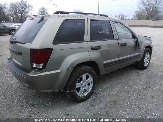 1J4GR48K65C710442 - 2005 JEEP GRAND CHEROKEE LAREDO/COLUMBIA/FREEDOM 金色 照片 4