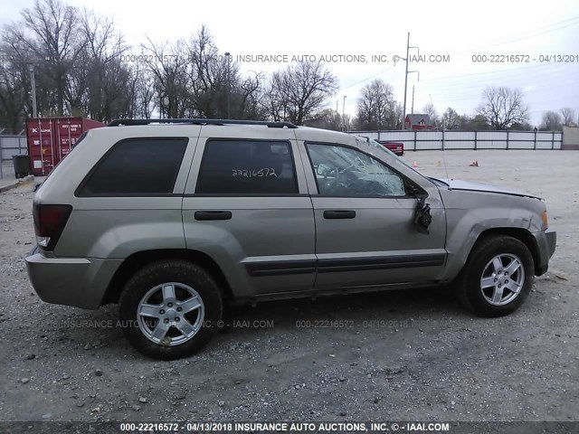 1J4GR48K65C710442 - 2005 JEEP GRAND CHEROKEE LAREDO/COLUMBIA/FREEDOM GOLD photo 6