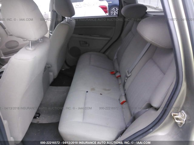 1J4GR48K65C710442 - 2005 JEEP GRAND CHEROKEE LAREDO/COLUMBIA/FREEDOM 金色 照片 8