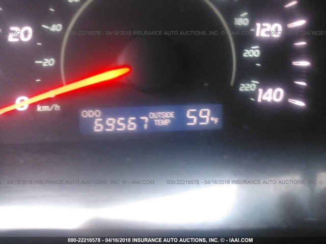 4T1BE46K78U227129 - 2008 TOYOTA CAMRY CE/LE/XLE/SE GRAY photo 7