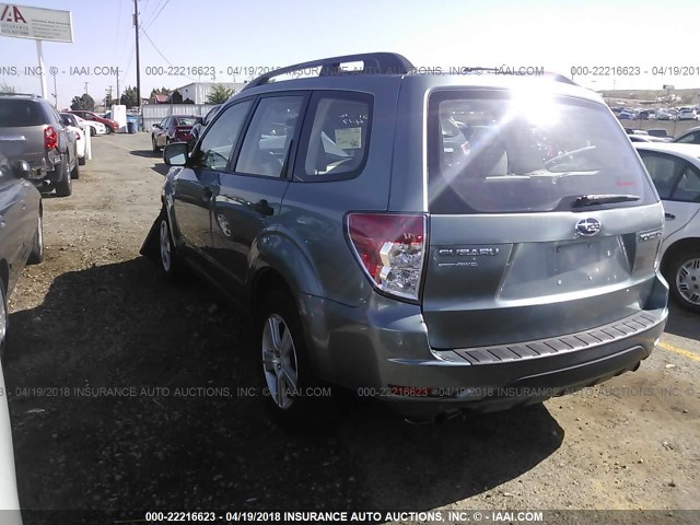 JF2SH6BCXAG786573 - 2010 SUBARU FORESTER XS Grau Foto 3
