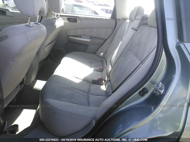 JF2SH6BCXAG786573 - 2010 SUBARU FORESTER XS Grau Foto 8
