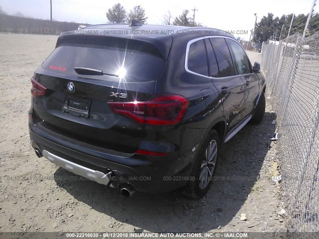5UXTR9C56JLC75632 - 2018 BMW X3 XDRIVEM40I შავი ფოტო 4
