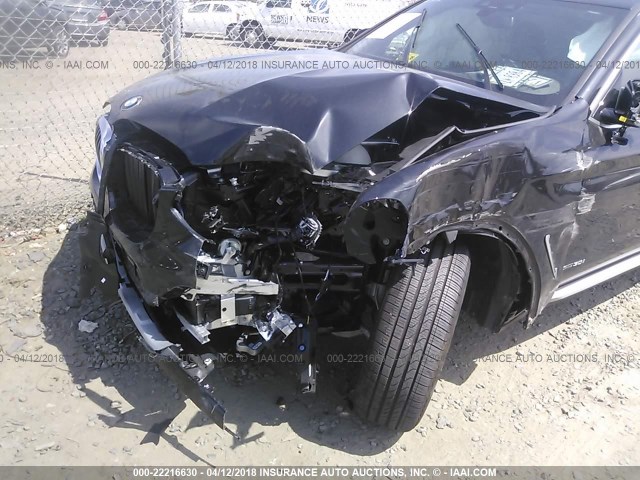 5UXTR9C56JLC75632 - 2018 BMW X3 XDRIVEM40I შავი ფოტო 6