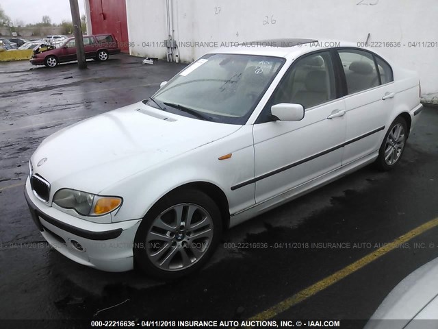 WBAEW53412PG20009 - 2002 BMW 330 XI Beyaz fotoğraf 2