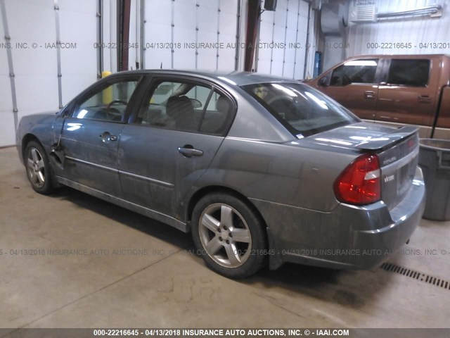 1G1ZU53856F167253 - 2006 CHEVROLET MALIBU LTZ 灰色 照片 3