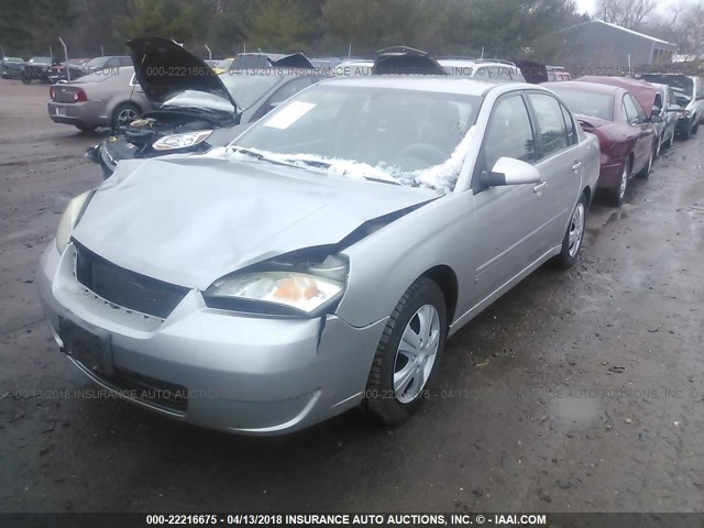 1G1ZT58N28F148227 - 2008 CHEVROLET MALIBU LT/CLASSIC SILVER photo 2