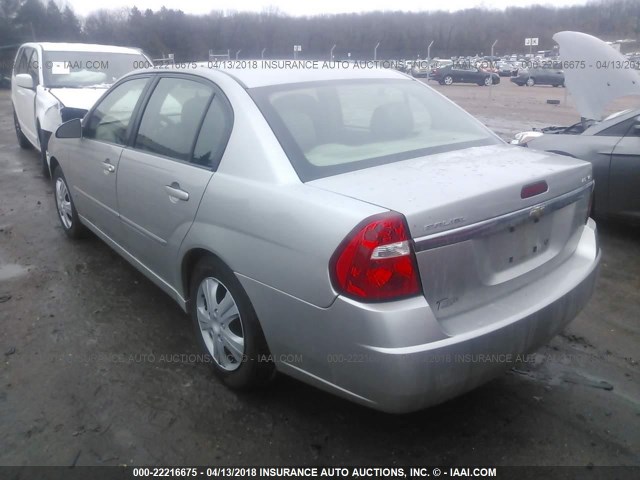 1G1ZT58N28F148227 - 2008 CHEVROLET MALIBU LT/CLASSIC SILVER photo 3