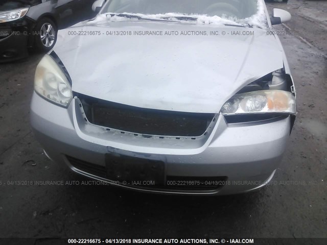 1G1ZT58N28F148227 - 2008 CHEVROLET MALIBU LT/CLASSIC SILVER photo 6