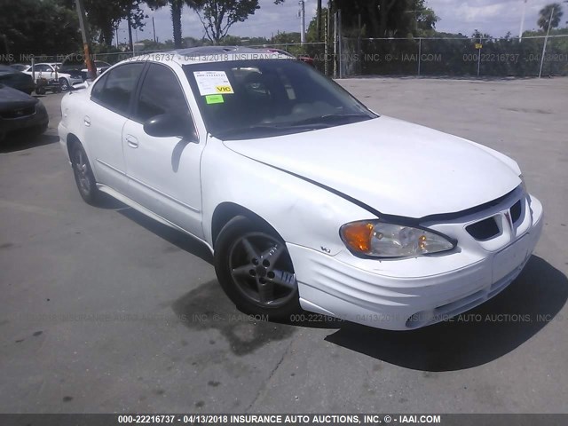 1G2NF52E43M603867 - 2003 PONTIAC GRAND AM SE1 WHITE photo 1