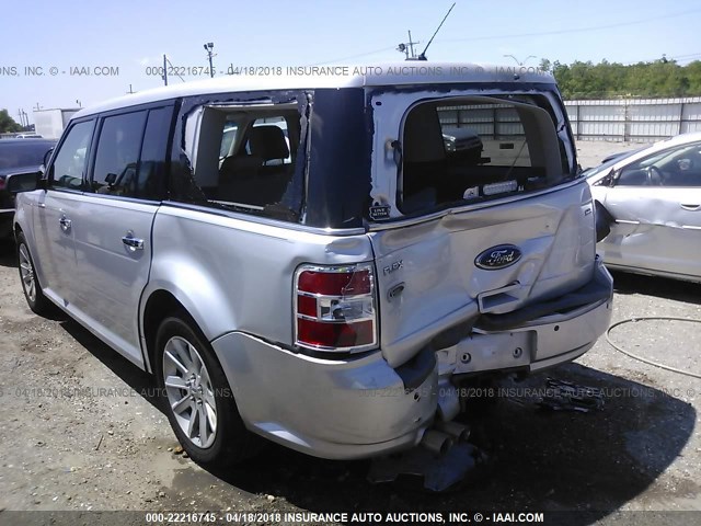 2FMDK52C49BA32019 - 2009 FORD FLEX SEL ვერცხლისფერი ფოტო 6