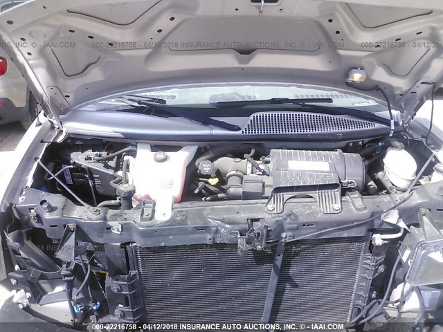1GBFG154X81217069 - 2008 CHEVROLET EXPRESS G1500  SILVER photo 10