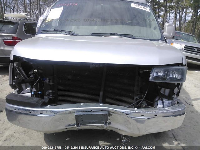 1GBFG154X81217069 - 2008 CHEVROLET EXPRESS G1500  SILVER photo 6