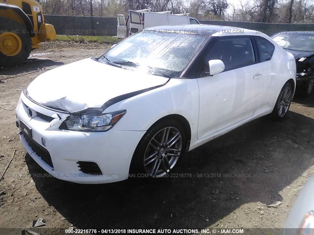 JTKJF5C7XB3012921 - 2011 TOYOTA SCION TC 白色 照片 2