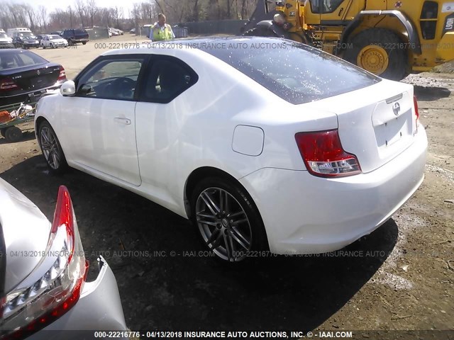 JTKJF5C7XB3012921 - 2011 TOYOTA SCION TC 白色 照片 3