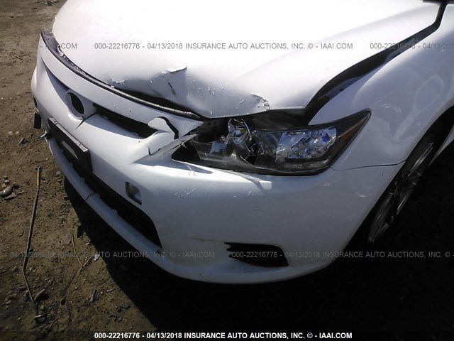 JTKJF5C7XB3012921 - 2011 TOYOTA SCION TC 白色 照片 6