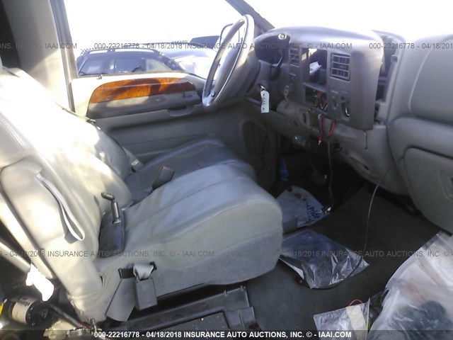 1FTNX21L44EA23408 - 2004 FORD F250 SUPER DUTY GRAY photo 5