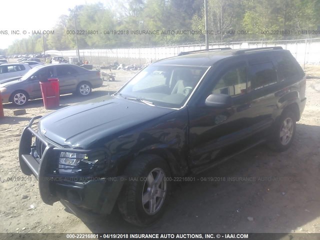 1J4GR48K35C651835 - 2005 JEEP GRAND CHEROKEE LAREDO/COLUMBIA/FREEDOM 绿色 照片 2