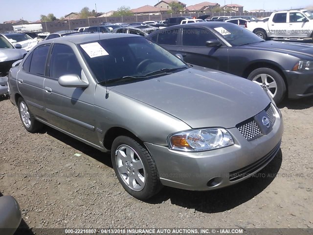 3N1CB51D26L644152 - 2006 NISSAN SENTRA 1.8/1.8S TAN photo 1