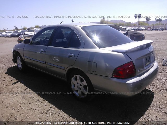 3N1CB51D26L644152 - 2006 NISSAN SENTRA 1.8/1.8S TAN photo 3