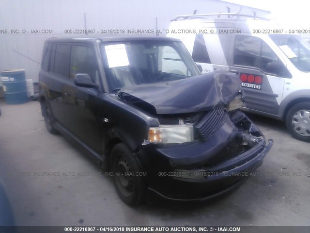 JTLKT324164083672 - 2006 TOYOTA SCION XB GRAY photo 1