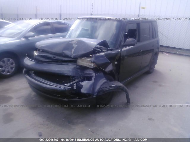 JTLKT324164083672 - 2006 TOYOTA SCION XB GRAY photo 2