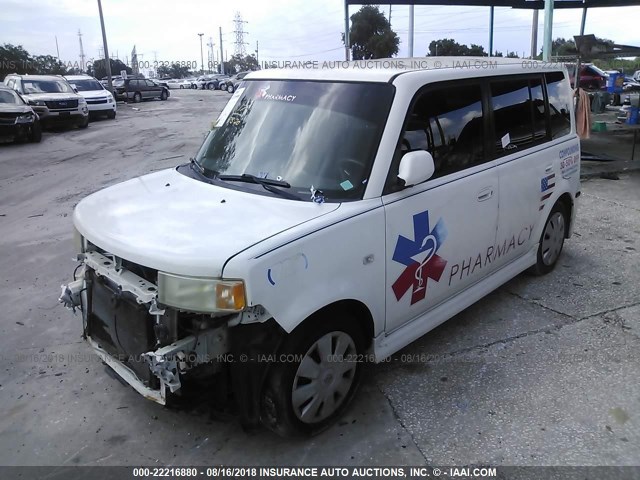 JTLKT324664061246 - 2006 TOYOTA SCION XB Weiß Foto 2