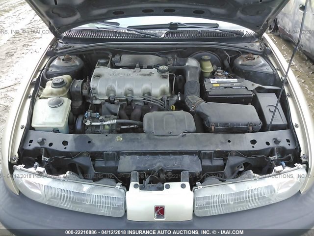 1G8ZG5282VZ302065 - 1997 SATURN SL1 TAN photo 10