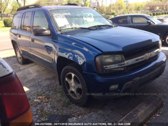 1GNES16S956200644 - 2005 CHEVROLET TRAILBLAZER EXT LS/EXT LT BLUE photo 1