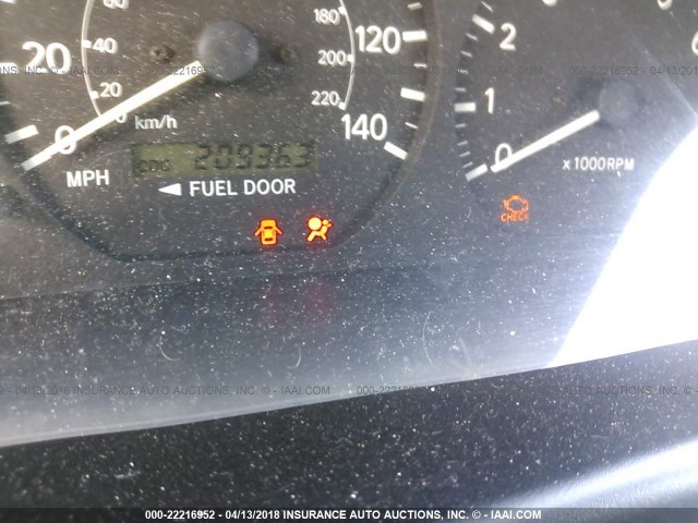 4T1BF22K5YU941591 - 2000 TOYOTA CAMRY LE/XLE Grau Foto 7