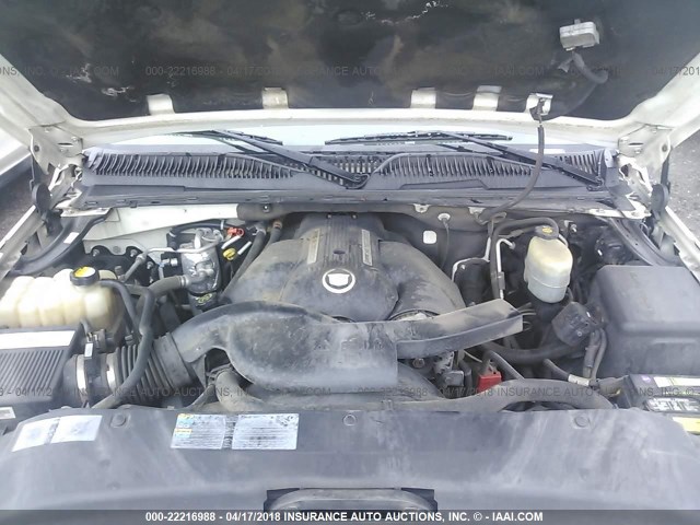 1GYEK63N92R243521 - 2002 CADILLAC ESCALADE LUXURY 白色 照片 10