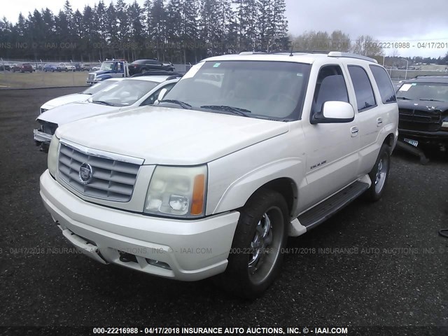 1GYEK63N92R243521 - 2002 CADILLAC ESCALADE LUXURY 白色 照片 2