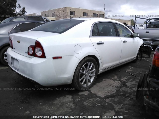 1G1ZK57719F218033 - 2009 CHEVROLET MALIBU LTZ 白色 照片 4