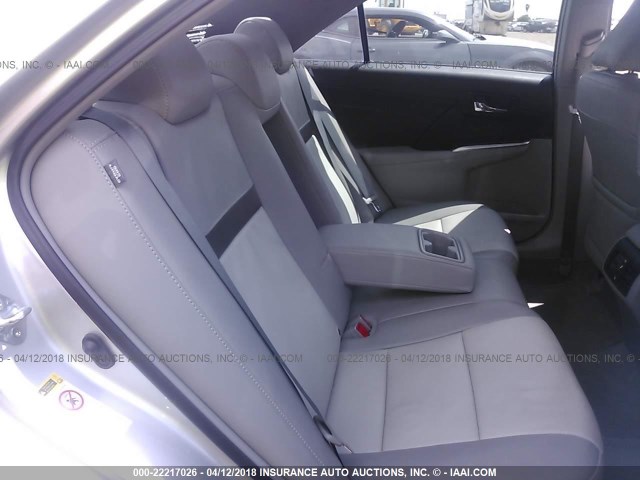 4T1BF1FK3DU681061 - 2013 TOYOTA CAMRY L/SE/LE/XLE SILVER photo 8